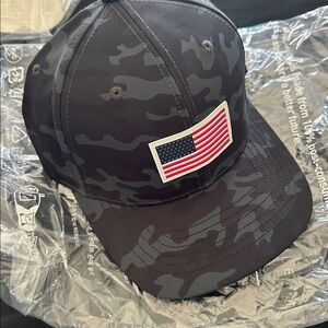 PUMA Volition Camo 6-Panel Golf Cap COLOR IS Puma Black